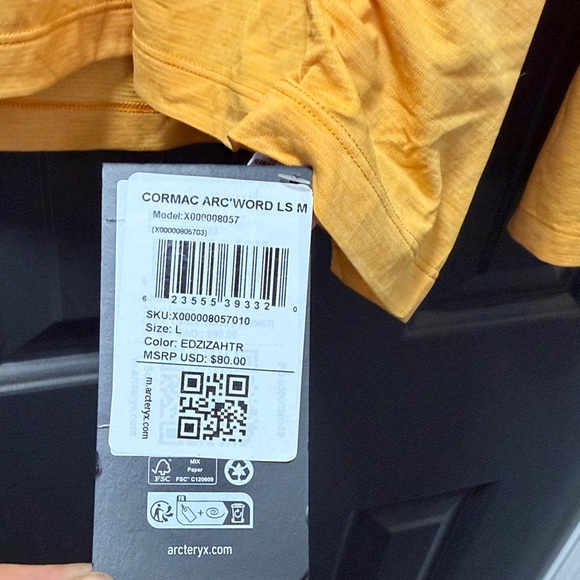 Arc'teryx Golden Long Sleeve Top - Picture 5 of 5